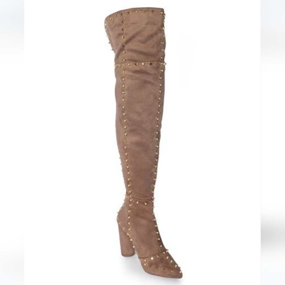 Studded Over the Knee Boots